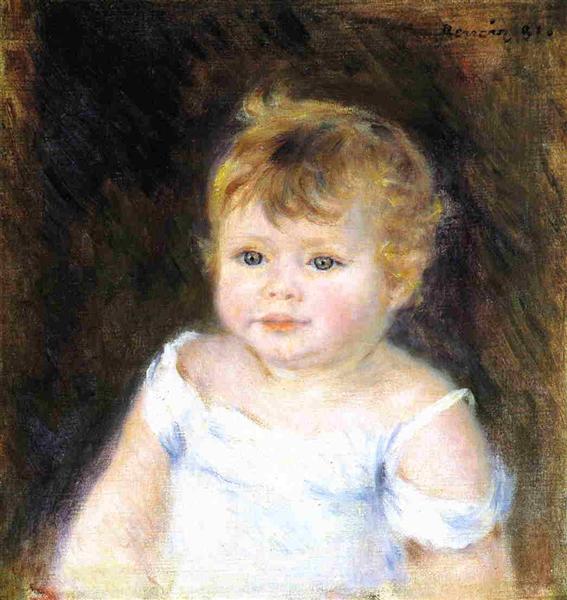 Portrait d'un enfant - 1881 