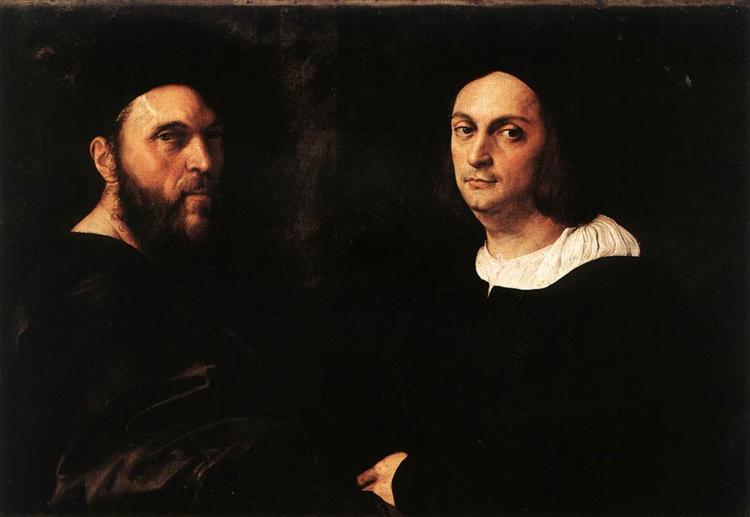 Ritratto di Andrea Navagero e Agostino Beazzano - 1516