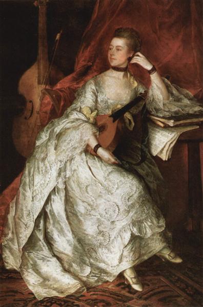 Retrato De Ann Ford (Más Tarde Sra. Philip Thicknesse) - 1760