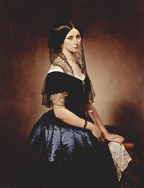 Portræt af Antonietta Tarsis Basilico - 1851