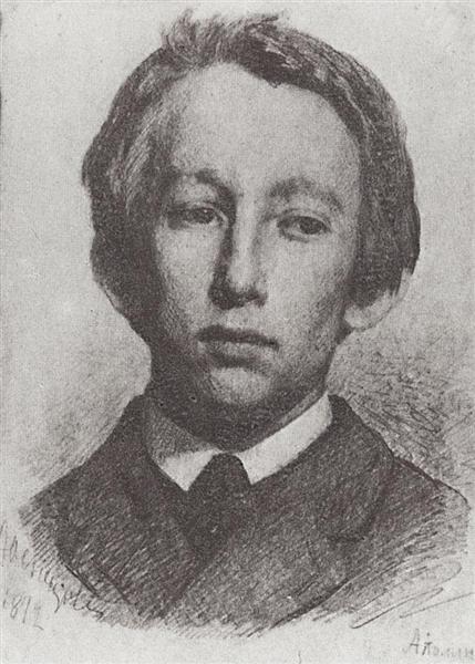 Retrato De Appolinario Vasnetsov - 1872