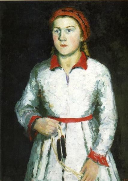 Portret córki artysty - 1934