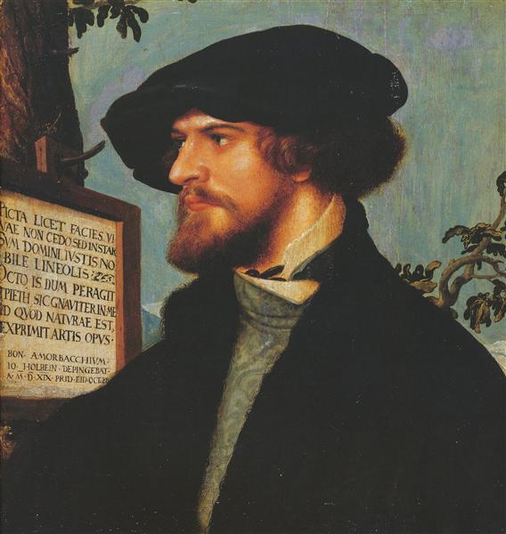 Porträt von Bonifacio Amerbach - 1519