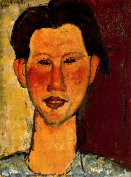 Retrato De Jaim Soutine - 1915