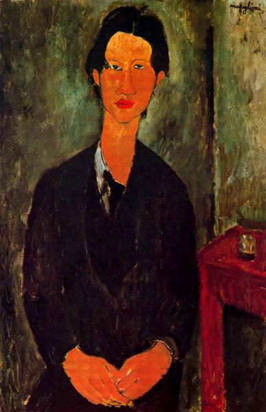 Retrato de Jaim Soutine - 1917