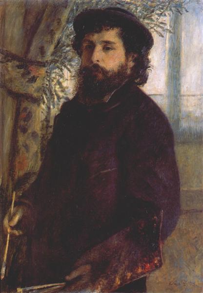 Retrato De Claude Monet - 1875