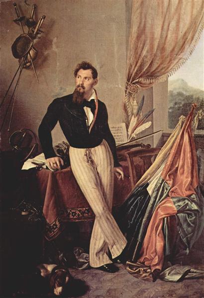 Retrato Del Conde Baglioni - 1860