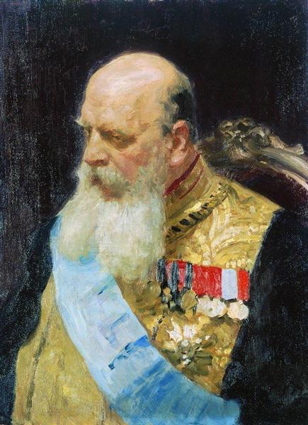 Portrait of Count Dm Solsky - 1903