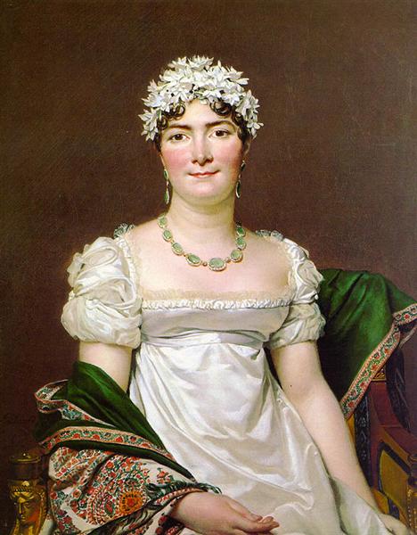 Retrato De La Condesa Daru - 1810