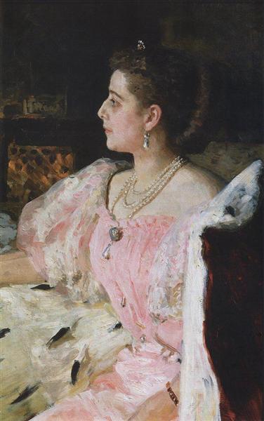 Portrait of Countess Natalia Golovina - 1896