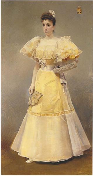 Portrait of the Countess of Santiago - 1894