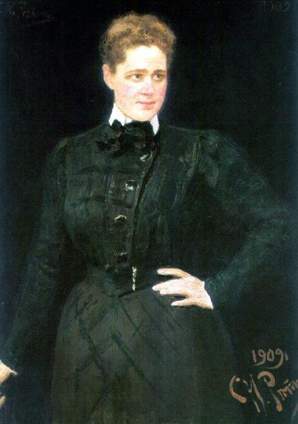 Portrait of Countess Sofía Vladimirovna Panina - 1909