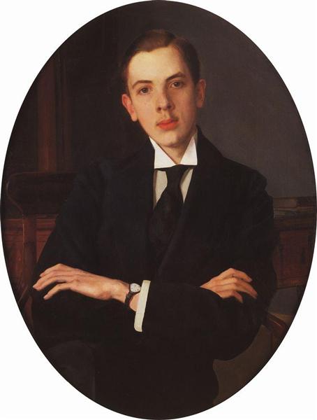 Portrait de E. Mihaylov - 1916 