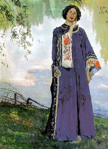 Ritratto di Ep Nesterova - 1906