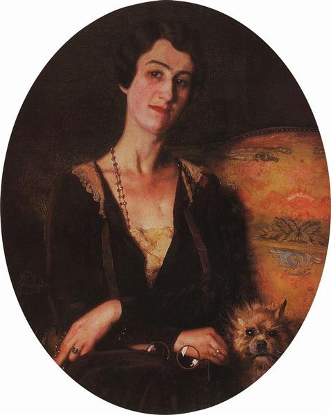 Retrato De E. Pits-Bilibina - 1926