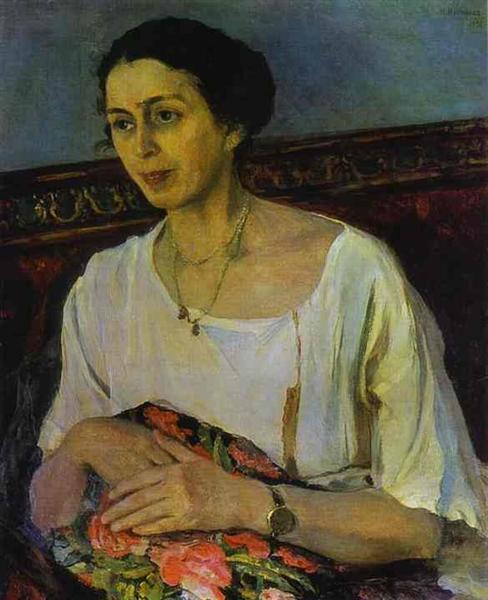 Portrait of Elena Rasumova - 1936