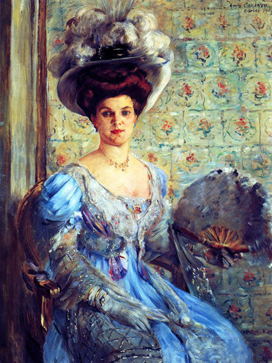 Portrett av Eleonore Von Wilke - Condesa Finkh - 1907