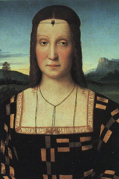 Porträtt av Isabel Gonzaga - 1504