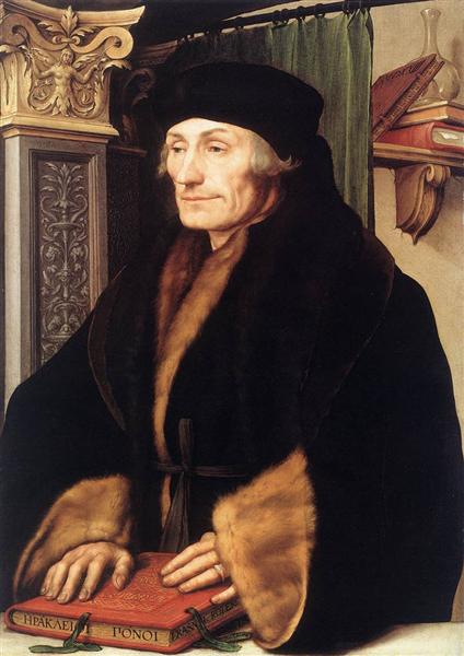 Portrait of Erasmus of Rotterdam - 1523