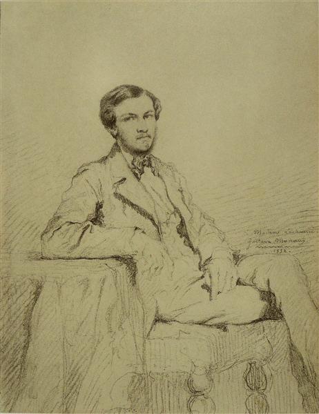 Portrait d'Eugenio `Lacheur - 1852