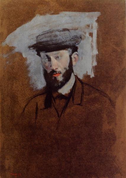 Portret Eugène Manet (badanie) - 1875