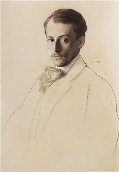 Retrato De Eugine Lanceray - 1907