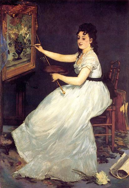 Retrato De Eva González - 1870