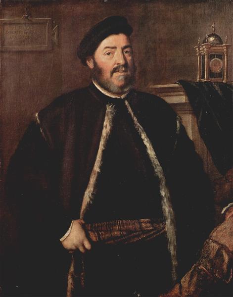 Portræt af Fabrizio Salvaresio - 1558