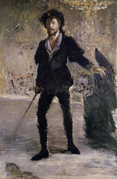 Retrato de Faure como Hamlet - 1877