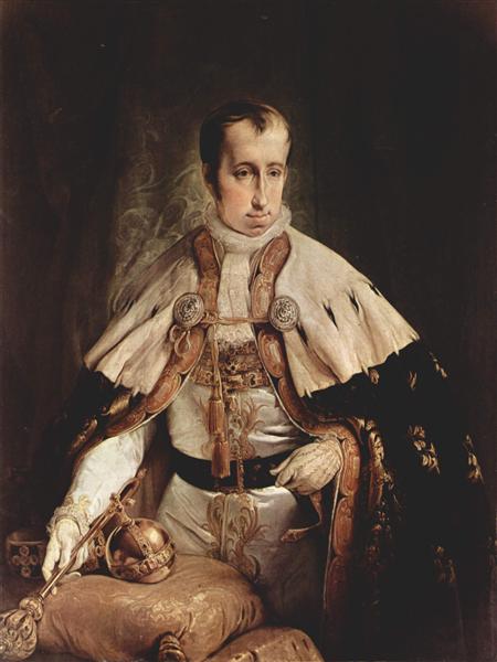 Portrait de Fernando I d'Autriche - 1840