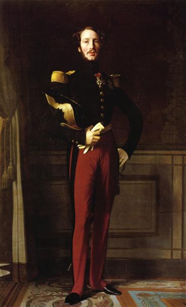 Porträt von Fernando Felipe - Herzog von Orleans - 1842