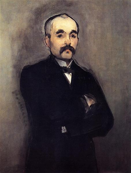 Retrato De Georges Clemenceau - 1879