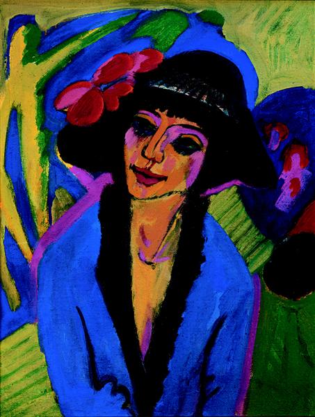 Portret Gerdy - 1914