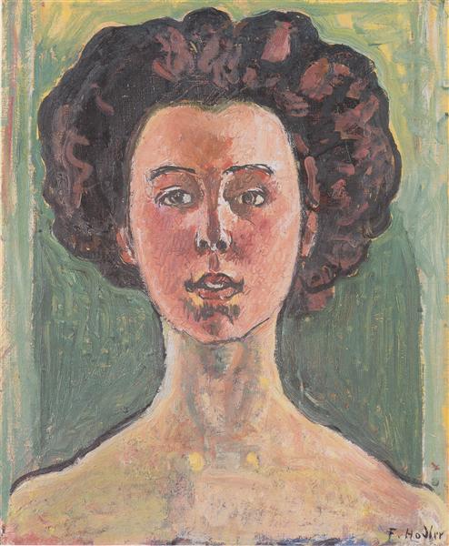 Portræt af Gertrud Müller - 1912