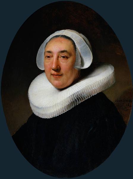 Retrato De Haesje Van Cleyburgh - 1634