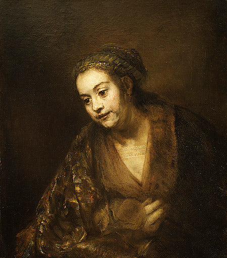 Portrait of Hendrickje Stoffels - 1660