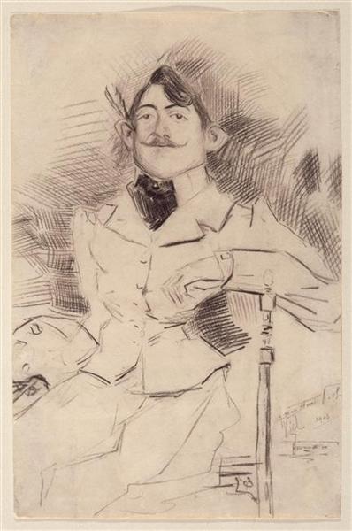 Retrato De Henry Viel, Amigo Del Pintor Fernand Léger - 1903