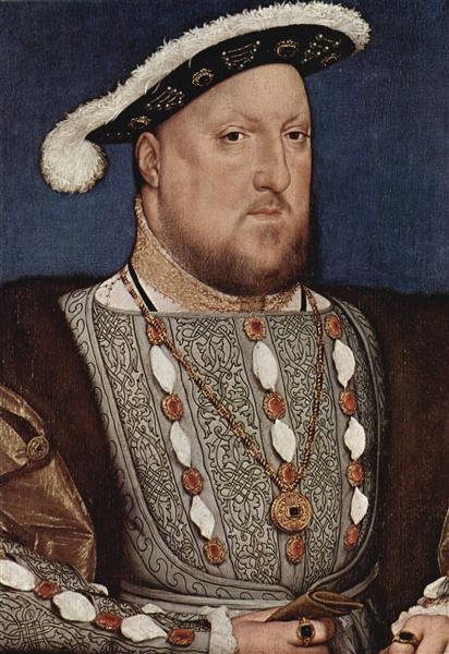 Retrato De Enrique Viii - Rey De Inglaterra - 1535