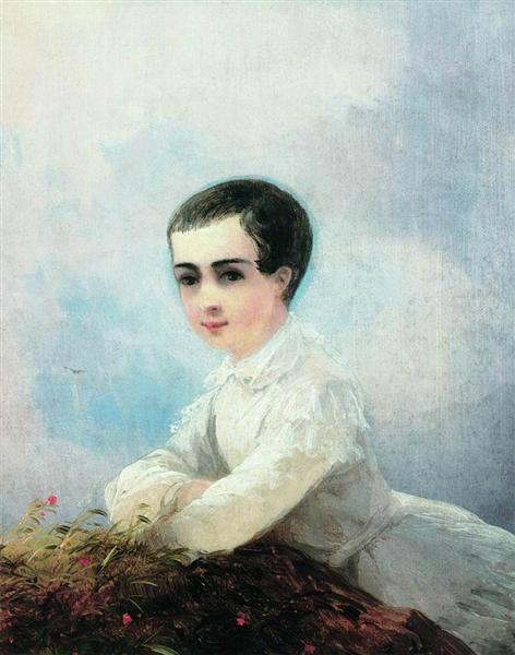 Portrait de I. Lazarev - 1851