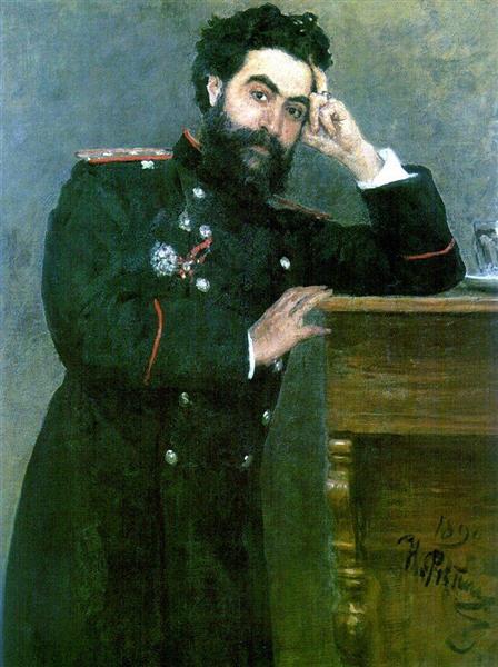 Portrait of Ir Tarhanov - 1892