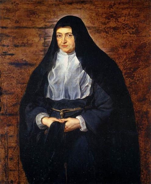 Retrato De La Infanta Clara Eugenia - Institutriz De Los Países Bajos - 1620