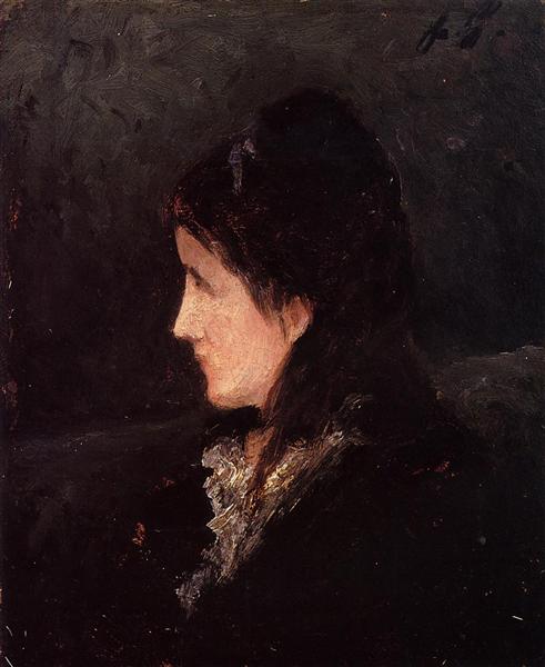 Portrait d'Ingeborg Thaulow - 1877