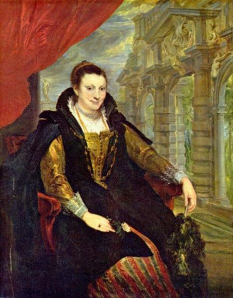 Retrato De Isabel Brandt - 1626