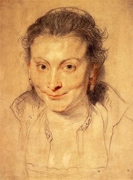 Retrato De Isabel Brandt - 1622