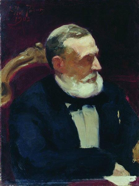 Portrait d'Ivan Ivanovich Shamshin - 1902