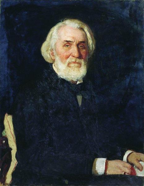 Portrait of Iván Turguénev - 1879