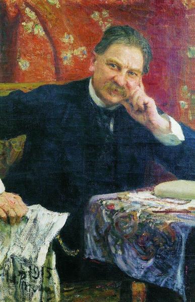 Portrait of JM Venagerov - 1915