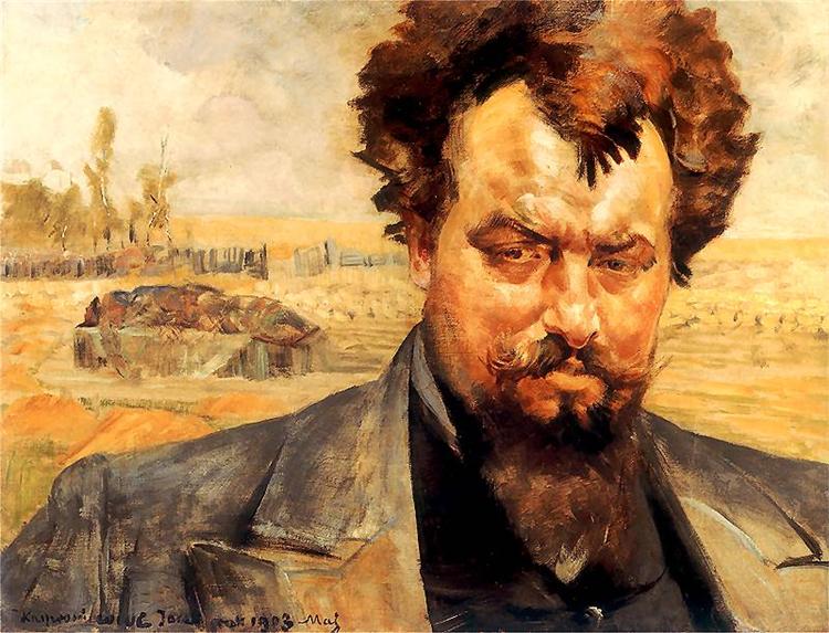 Retrato de Jan Kasprowicz - 1903