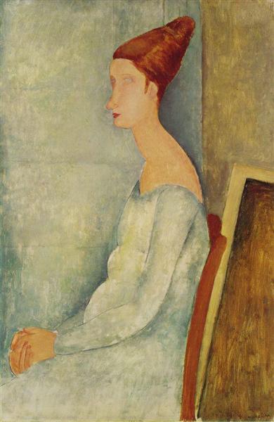 Portret Juana Hébuterne - 1918