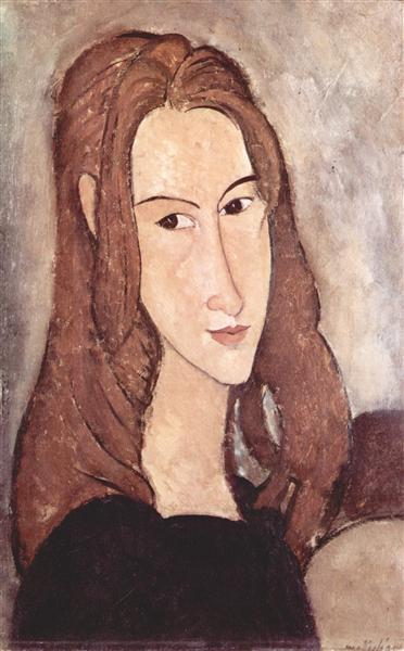 Retrato de Juana Hébuterne - 1918